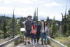 Family Portrait At Top Of Mountain