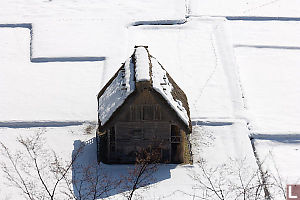 Barn Out In Fields