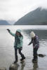 Kids Coming Back To Shore