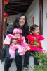 Helen With Nara And Claira At The Garden