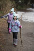 Kids Walking On Trail