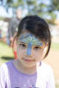 Claira With Peacock Facepaint