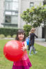 Claira With Red Balloon