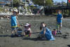 Four Grandkids On The Beach