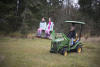 Lifted High In Tractor Bucket