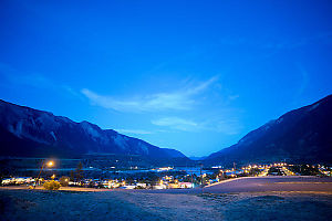 Lillooet Valley Before Moonrise