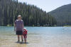 John And Claira In Lightning Lake