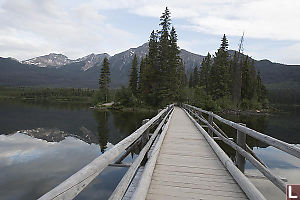 Bridge To Pyramid Island