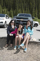 Lunch At The End Of Parking Lot