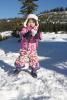 Claira Playing With ASnow Ball