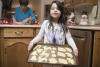 Claira With Her Cookies