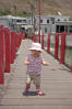 Nara On Bridge In Tai O