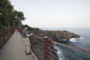 Mark On Suspension Bridge