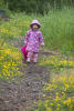 Claira Walking In The Buttercup