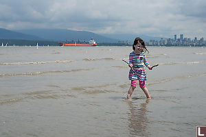 Claira At Beach