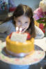 Claira With Birthday Cake