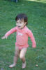 Nara Running On The Grass