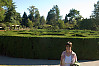 Mom In Front Of Maze