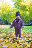 Nara Standing In Leaves