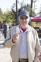 Dad With Strawberry Popsicle