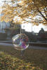 Claira Looking Through Bubble