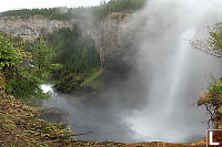 Helmcken Falls In Fog