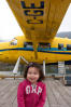 Nara Under Plane Wing