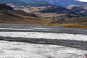 Salt Flats With Hills