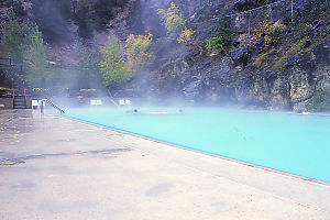Pool At Radium Hot Springs