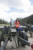 Gun Aimed At Icefield