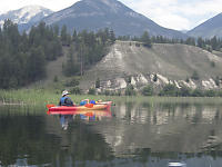 Claira Relaxing In Kayak