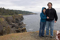 Helen And I On Cliff