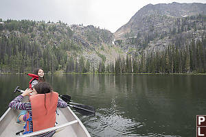 Paddled To Far Side Of Lake