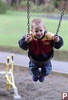 Justin On Swing