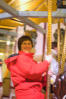 Mom On Carousel