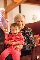 Claira And Edna At Boxing Day Party