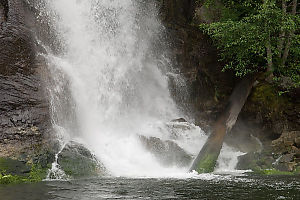 Base Of Waterfall