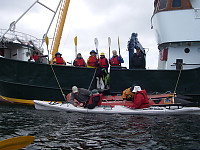 Loading Into Kayaks