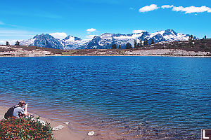 View Across Elfin Lakes