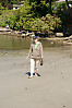 Andrea Walking On Beach