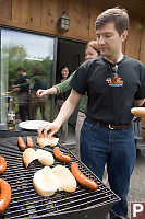 Mark Cooking Smokies