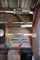 Signs At Farm Stand