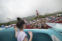 Claira On Jumbo Ride