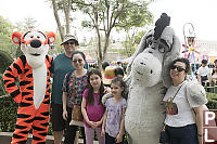 Family With Tigger And Eeyore