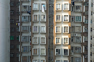 Apartment Block Across The Alley