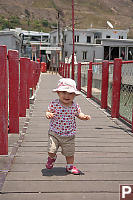 Nara On Bridge In Tai O