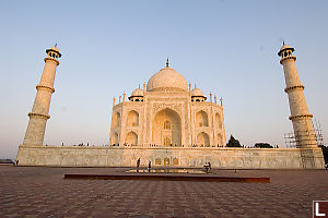 Taj Mahal From Mosque Side