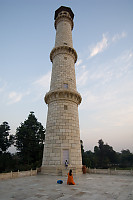 Taking Photo In Front Of Tower