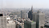 Tall buildings in Tokyo