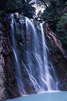 Wide Shot Of Falls